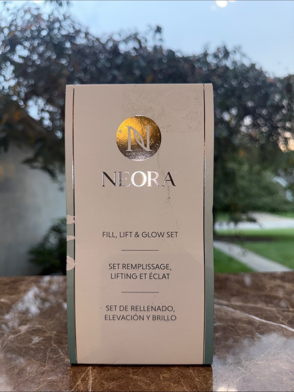 Neora Fill, Lift & Glow Set — Cream Facial Serum & Face Oil